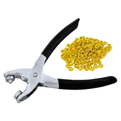 ROLSON EYELET PLIERS WITH 100 EYELETS