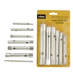 ROLSON T-BAR BOX SPANNER METRIC 6 – 17 MM 6 PCS SET