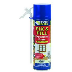 EVERBUILD FIX & FILL EXPANDING FOAM FILLER 500ML