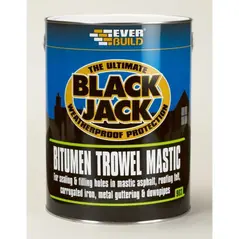 EVERBUILD BLACK JACK 903 BITUMEN TROWEL MASTIC 1 LITRE