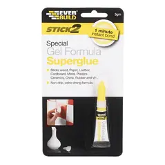 EVERBUILD STICK 2 SPECIAL GEL SUPERGLUE 3GM