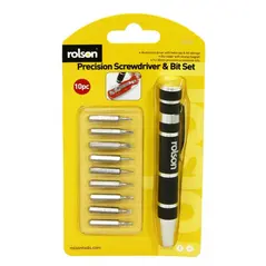 ROLSON PRECISION SCREWDRIVER 9 IN 1