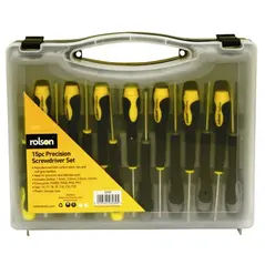 ROLSON PRECISION SCREWDRIVER SET 15 PIECES