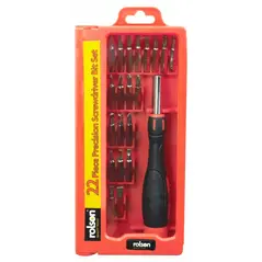ROLSON PRECISION SCREWDRIVER SET 22 PIECES