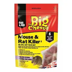 THE BIG CHEESE MOUSE & RAT KILLER 6/PK