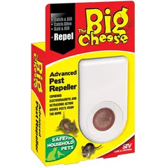 THE BIG CHEESE ADVANCED ULTRASONIC PEST REPELLER