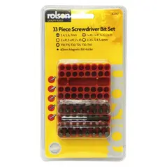 ROLSON SCREWDRIVER HOME BIT SET 33PC