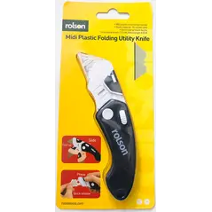 ROLSON MIDI FOLDING UTILITY KNIFE