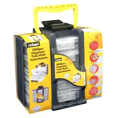 ROLSON 1000 PIECE ORGANISER TOTE WITH ASSORTMENTS