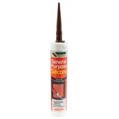 EVERBUILD GENERAL PURPOSE SILICONE BROWN C3 310ML