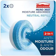 UNIBOND AERO 360 MOISTURE ABSORBER NEUTRAL REFILLS 2/PK