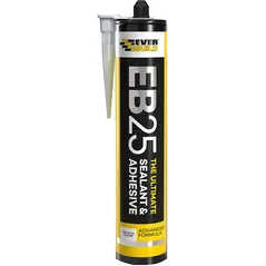 EVERBUILD EB25 THE ULTIMATE SEALANT & ADHESIVE CARTRIDGE 300ML – CRYSTAL CLEAR