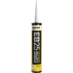 EVERBUILD EB25 THE ULTIMATE SEALANT & ADHESIVE CARTRIDGE 300ML – WHITE