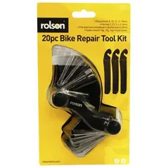 ROLSON 40617 MULTI FUNCTION BIKE REPAIR TOOL KIT 20/PC