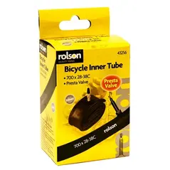 ROLSON BICYCLE INNER TUBE 700C X 28 X 38C WITH PRESTA VALVE