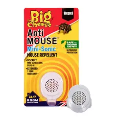 THE BIG CHEESE ANTI MOUSE MINI-SONIC MOUSE REPELLENT