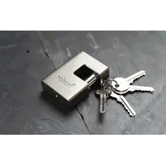 ROLSON 70MM ALUMINIUM SHUTTER PADLOCK WITH 4 KEYS