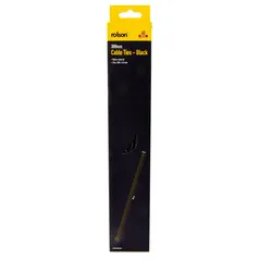 ROLSON 60 PCS CABLE TIES BLACK 300 X 4.8MM