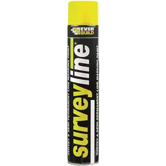 EVERBUILD SURVEYLINE MARKER SPRAY YELLOW 700ML