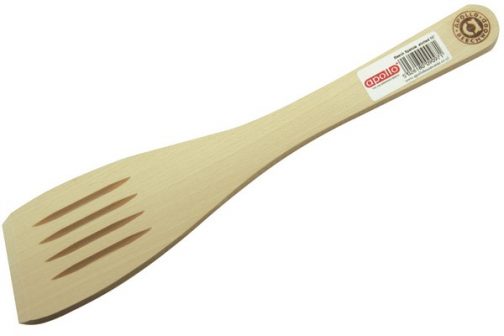 Beech Spatula slotted 30cm